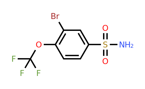 CAS 1208078-04-9 | 3-Bromo-4-(trifluoromethoxy)benzenesulfonamide