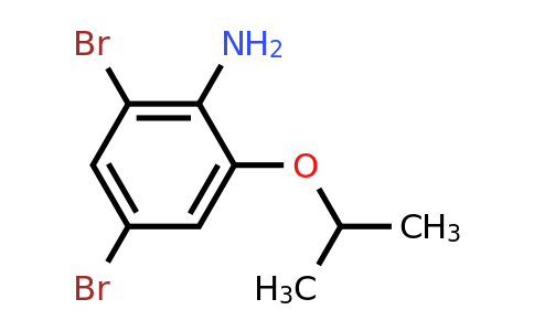 CAS 1208078-17-4 | 2,4-Dibromo-6-isopropoxyaniline