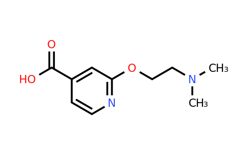 CAS 1208082-41-0 | 2-[2-(dimethylamino)ethoxy]pyridine-4-carboxylic acid