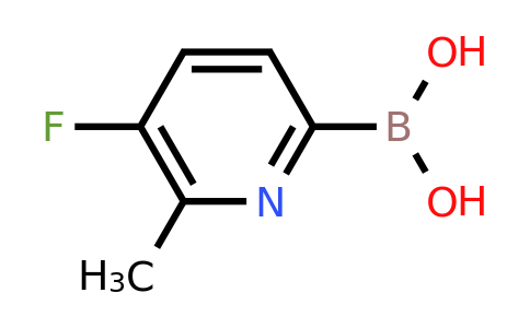 CAS 1208101-45-4 | 5-Fluoro-6-methylpyridine-2-boronic acid
