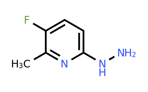 CAS 1208250-43-4 | 3-Fluoro-6-hydrazinyl-2-methylpyridine