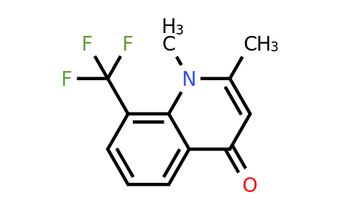 CAS 1208408-56-3 | 1,2-Dimethyl-8-(trifluoromethyl)quinolin-4(1H)-one