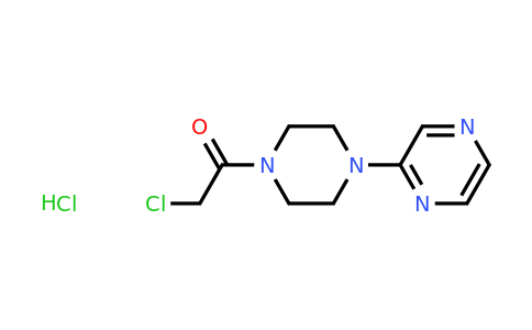 CAS 1208472-54-1 | 2-Chloro-1-[4-(pyrazin-2-yl)piperazin-1-yl]ethan-1-one hydrochloride