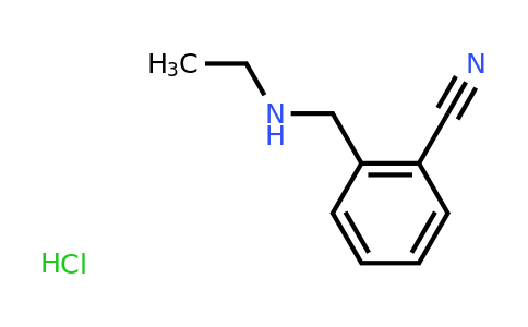 CAS 1208685-24-8 | 2-[(Ethylamino)methyl]benzonitrile hydrochloride