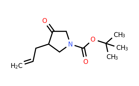 CAS 120871-73-0 | tert-butyl 3-oxo-4-(prop-2-en-1-yl)pyrrolidine-1-carboxylate