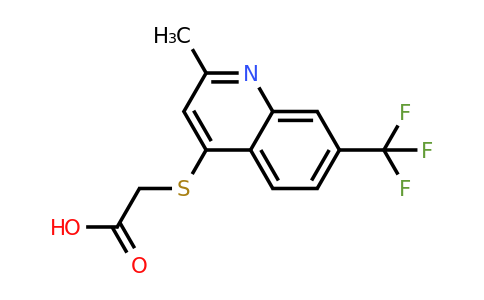 CAS 1208785-74-3 | 2-((2-Methyl-7-(trifluoromethyl)quinolin-4-yl)thio)acetic acid
