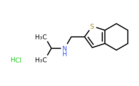 CAS 1208847-07-7 | (Propan-2-yl)(4,5,6,7-tetrahydro-1-benzothiophen-2-ylmethyl)amine hydrochloride
