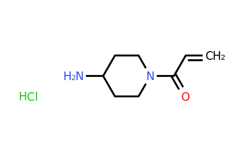 CAS 1208943-00-3 | 1-(4-Aminopiperidin-1-yl)prop-2-en-1-one hydrochloride