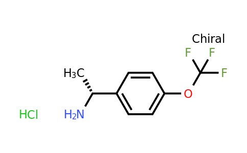 CAS 1208989-29-0 | (R)-1-(4-(Trifluoromethoxy)phenyl)ethanamine hydrochloride