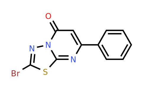 CAS 1209107-53-8 | 2-Bromo-7-phenyl-5H-[1,3,4]thiadiazolo[3,2-a]pyrimidin-5-one