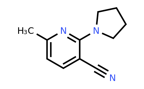 CAS 1209155-95-2 | 6-Methyl-2-(pyrrolidin-1-yl)pyridine-3-carbonitrile