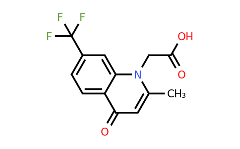 CAS 1209235-45-9 | 2-(2-Methyl-4-oxo-7-(trifluoromethyl)quinolin-1(4H)-yl)acetic acid