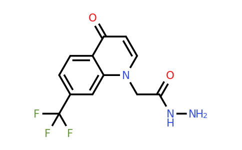 CAS 1209287-94-4 | 2-(4-Oxo-7-(trifluoromethyl)quinolin-1(4H)-yl)acetohydrazide