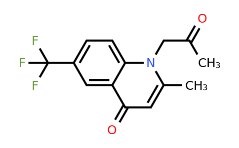 CAS 1209293-98-0 | 2-Methyl-1-(2-oxopropyl)-6-(trifluoromethyl)quinolin-4(1H)-one