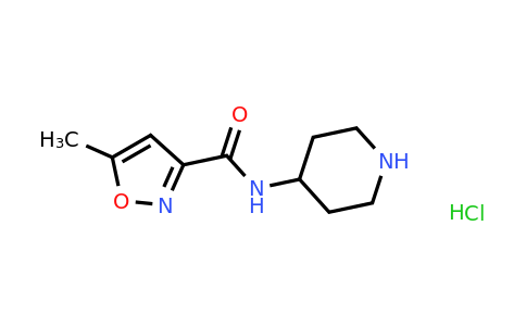 CAS 1209330-86-8 | 5-Methyl-N-(piperidin-4-yl)-1,2-oxazole-3-carboxamide hydrochloride