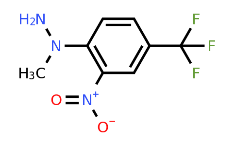 CAS 120940-43-4 | 1-Methyl-1-(2-nitro-4-(trifluoromethyl)phenyl)hydrazine