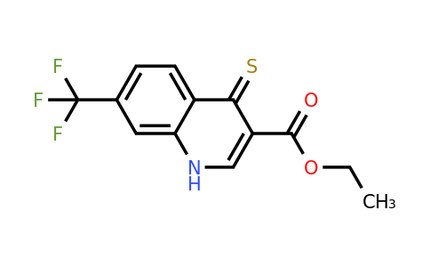 CAS 1209409-72-2 | Ethyl 4-thioxo-7-(trifluoromethyl)-1,4-dihydroquinoline-3-carboxylate
