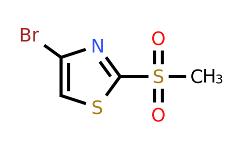 CAS 1209457-93-1 | 4-Bromo-2-(methylsulfonyl)thiazole