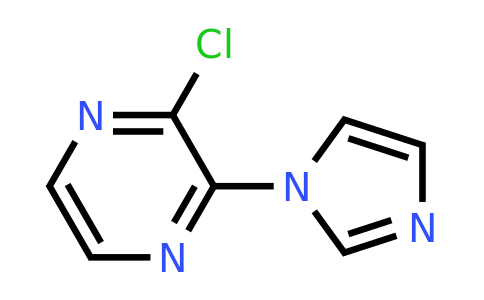 CAS 1209457-96-4 | 2-Chloro-3-(1H-imidazol-1-YL)pyrazine