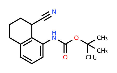 CAS 1209458-28-5 | Tert-butyl 8-cyano-5,6,7,8-tetrahydronaphthalen-1-ylcarbamate