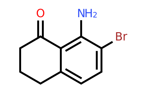 CAS 1209458-33-2 | 8-Amino-7-bromo-1,2,3,4-tetrahydronaphthalen-1-one