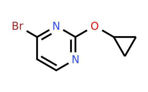 CAS 1209458-41-2 | 4-Bromo-2-cyclopropoxypyrimidine