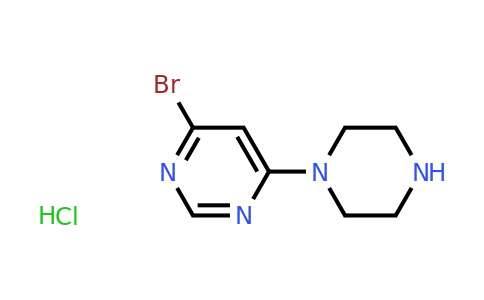CAS 1209458-49-0 | 4-Bromo-6-(piperazin-1-YL)pyrimidine hydrochloride
