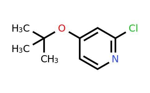 CAS 1209458-59-2 | 4-(Tert-butoxy)-2-chloropyridine