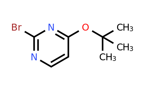 CAS 1209458-60-5 | 2-Bromo-4-(tert-butoxy)pyrimidine