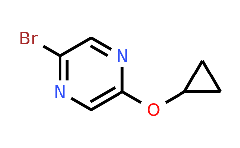 CAS 1209458-65-0 | 2-Bromo-5-cyclopropoxypyrazine