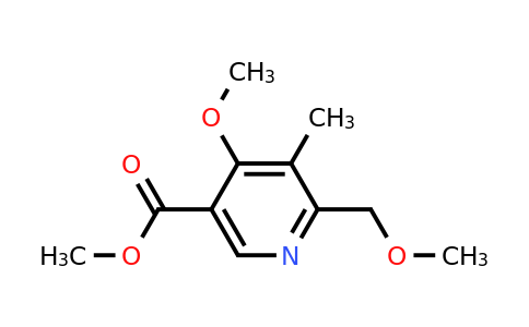 CAS 1209458-75-2 | Methyl 4-methoxy-6-(methoxymethyl)-5-methylnicotinate