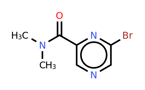 CAS 1209458-89-8 | 6-Bromo-N,n-dimethylpyrazine-2-carboxamide