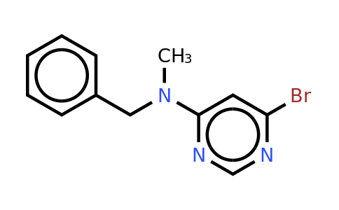 CAS 1209458-96-7 | N-benzyl-6-bromo-N-methylpyrimidin-4-amine