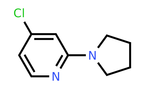 CAS 1209459-01-7 | 4-Chloro-2-(pyrrolidin-1-YL)pyridine