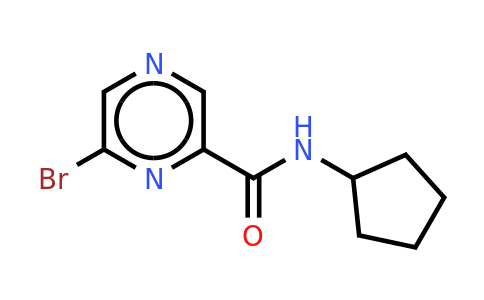 CAS 1209459-03-9 | 6-Bromo-N-cyclopentylpyrazine-2-carboxamide