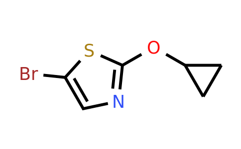 CAS 1209459-05-1 | 5-Bromo-2-cyclopropoxythiazole