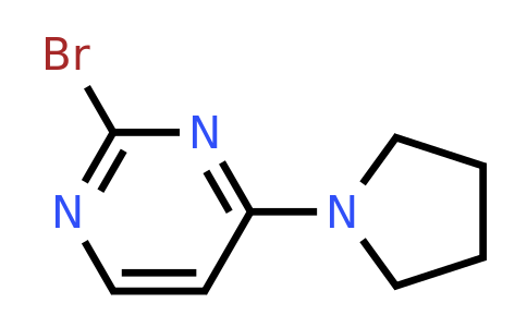 CAS 1209459-06-2 | 2-Bromo-4-(pyrrolidin-1-YL)pyrimidine