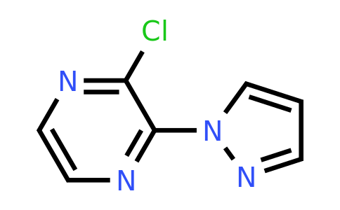 CAS 1209459-17-5 | 2-Chloro-3-(1H-pyrazol-1-YL)pyrazine