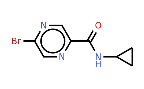 CAS 1209459-22-2 | 5-Bromo-N-cyclopropylpyrazine-2-carboxamide