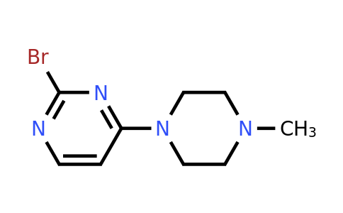 CAS 1209459-23-3 | 2-Bromo-4-(4-methylpiperazin-1-YL)pyrimidine