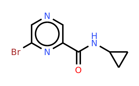 CAS 1209459-28-8 | 6-Bromo-N-cyclopropylpyrazine-2-carboxamide