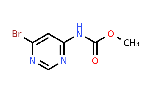 CAS 1209459-31-3 | Methyl 6-bromopyrimidin-4-ylcarbamate