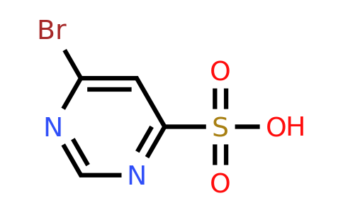 CAS 1209459-36-8 | 6-Bromopyrimidine-4-sulfonic acid