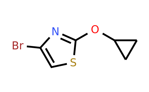 CAS 1209459-58-4 | 4-Bromo-2-cyclopropoxy-1,3-thiazole