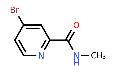 CAS 1209459-88-0 | 4-Bromo-N-methylpicolinamide