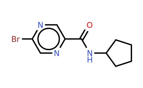 CAS 1209459-92-6 | 5-Bromo-N-cyclopentylpyrazine-2-carboxamide