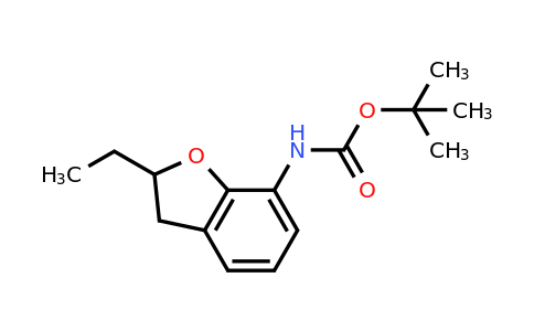 CAS 1209460-11-6 | Tert-butyl 2-ethyl-2,3-dihydrobenzofuran-7-ylcarbamate