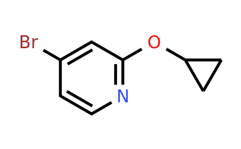 CAS 1209460-14-9 | 4-Bromo-2-cyclopropoxypyridine