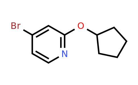 CAS 1209460-15-0 | 4-Bromo-2-(cyclopentyloxy)pyridine