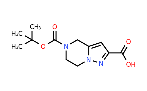 CAS 1209492-73-8 | 5-tert-butoxycarbonyl-6,7-dihydro-4H-pyrazolo[1,5-a]pyrazine-2-carboxylic acid